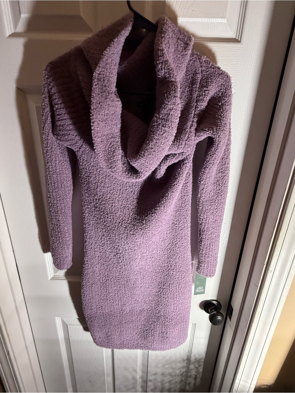 Cozy Wild Fable Lavender Cowl Neck Women's Sweater Dress- new with tags –